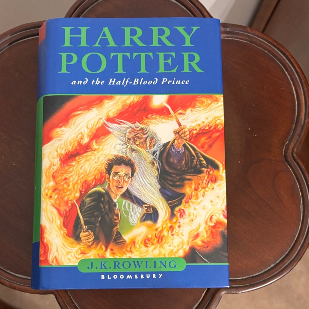 Harry Potter Half-Blood Prince Bloomsbury 1st Ed 1st Print Page 99 Misprint